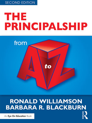 cover image of The Principalship from a to Z